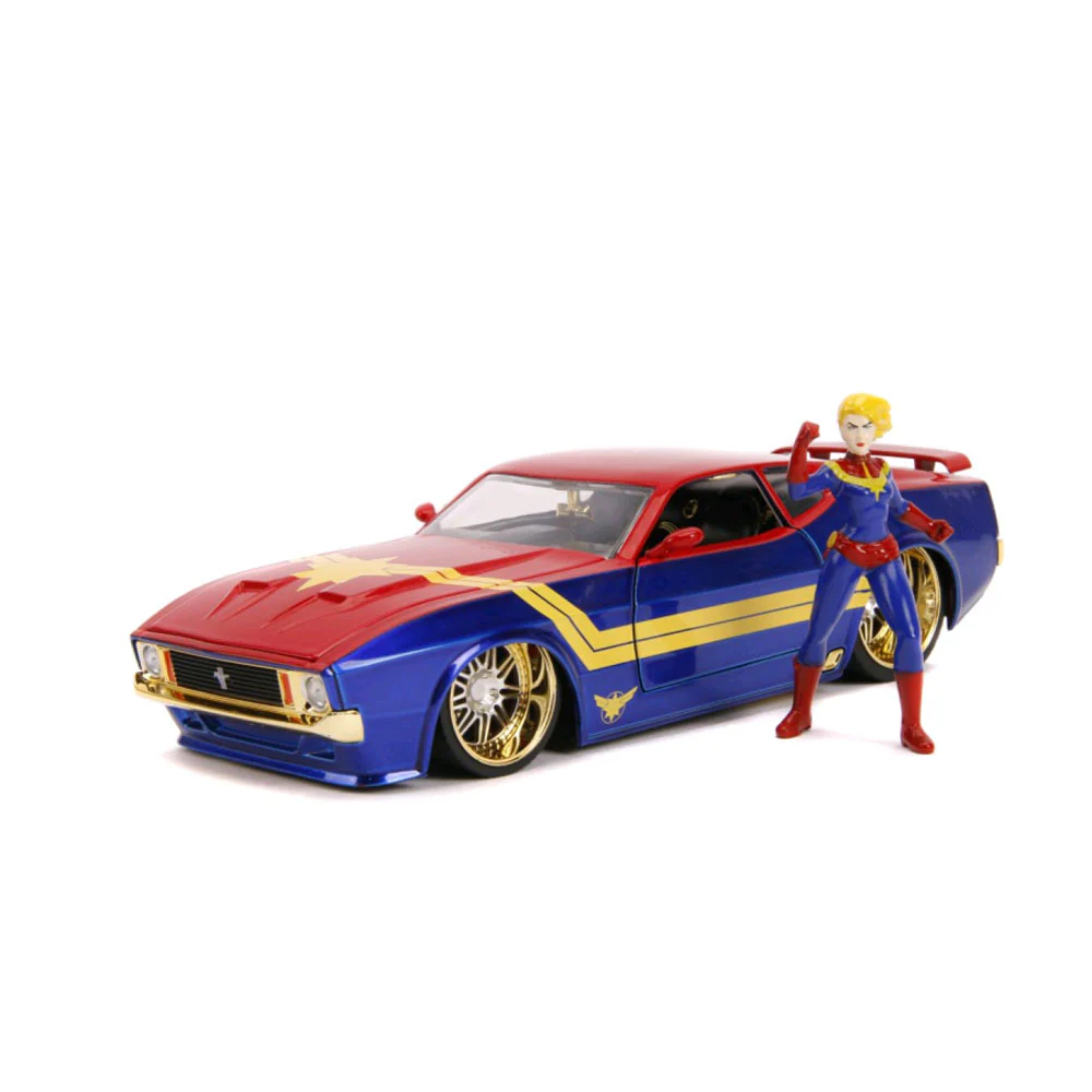 Captain Marvel - 1973 Ford Mustang Mach 1 1:24 Scale Hollywood Ride - Image 7