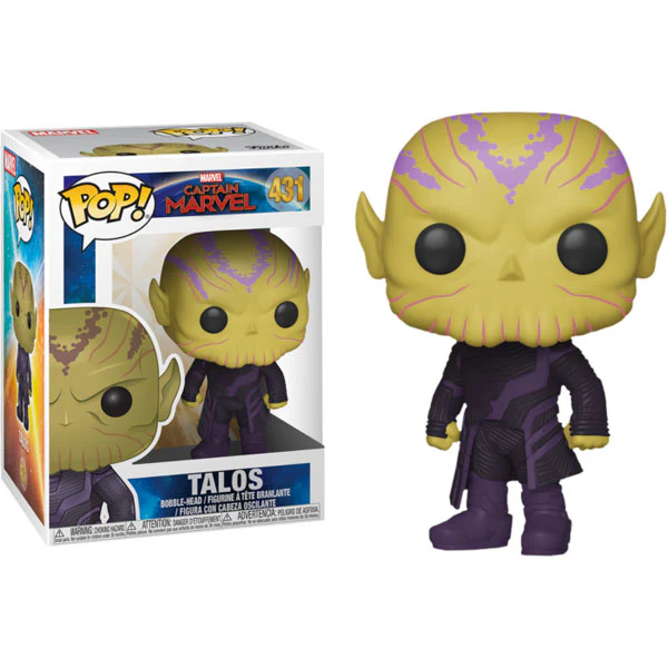 Captain Marvel (2019) - Talos Pop! Vinyl - Image 3