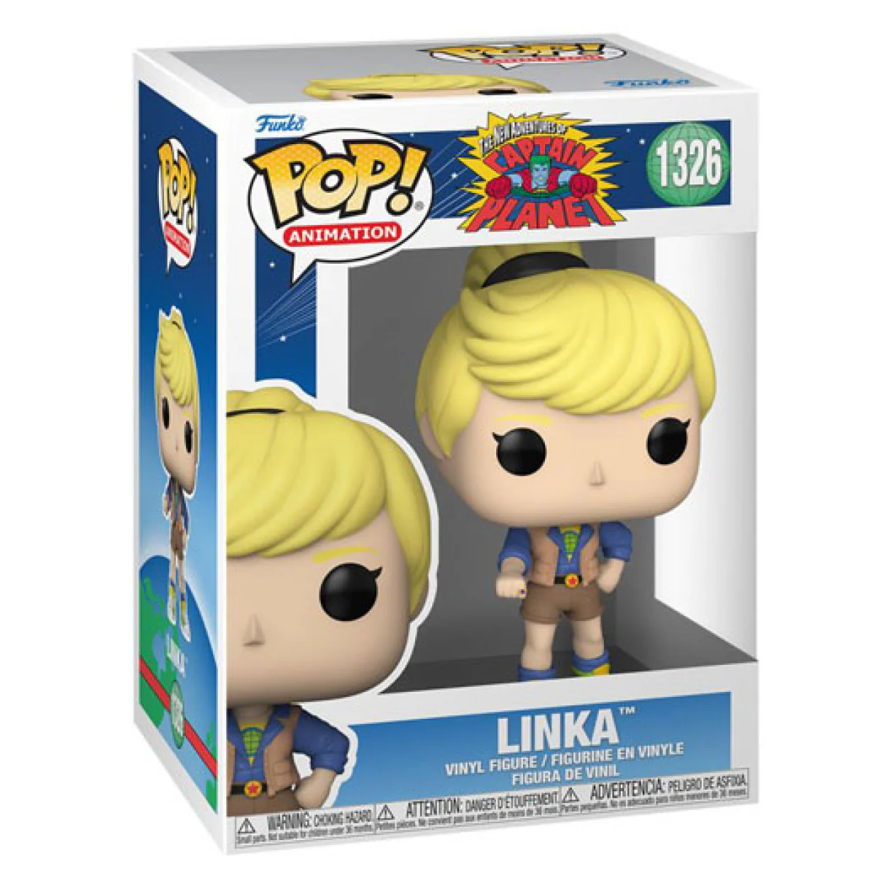 Captain Planet - Linka Pop! Vinyl - Image 2
