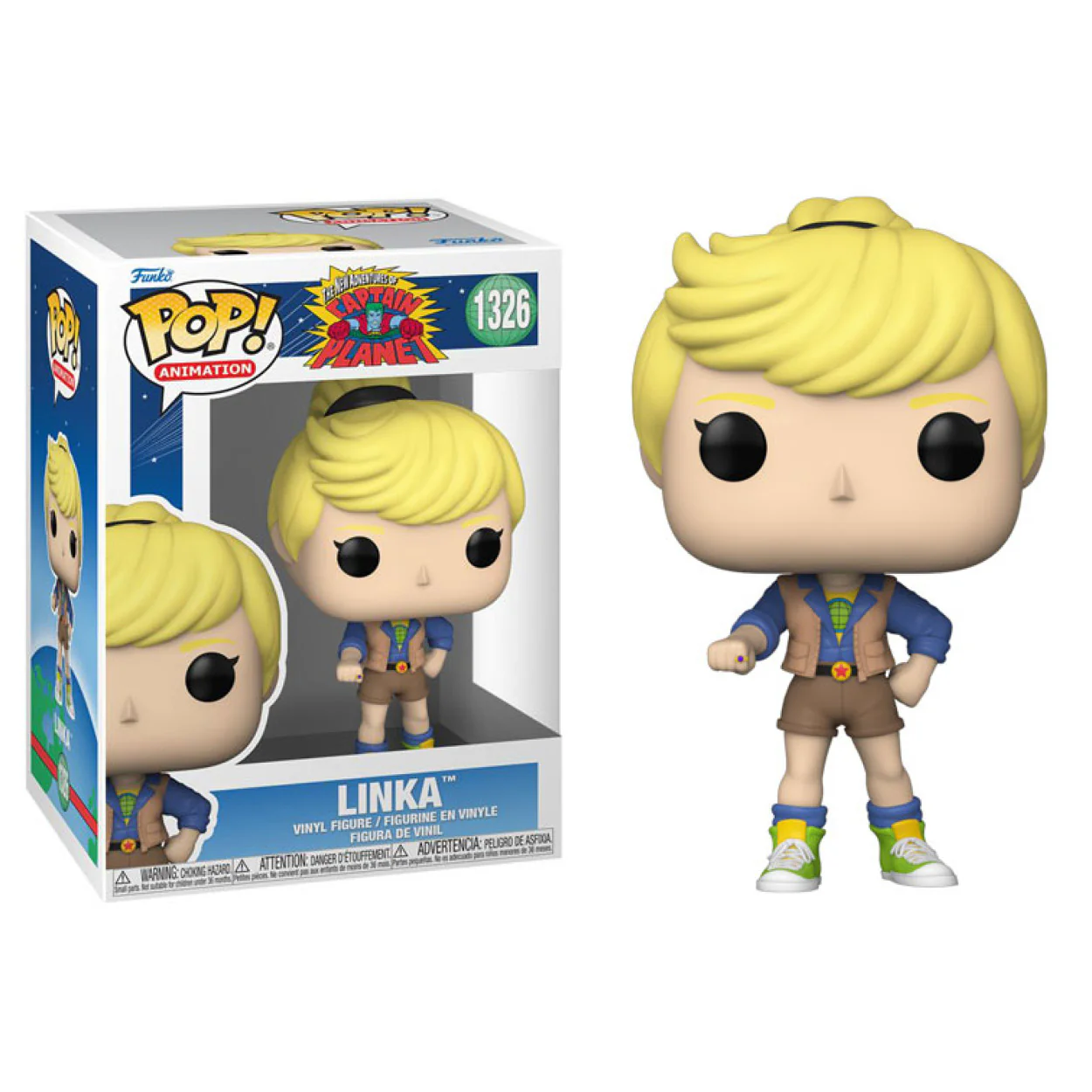 Captain Planet - Linka Pop! Vinyl - Image 3