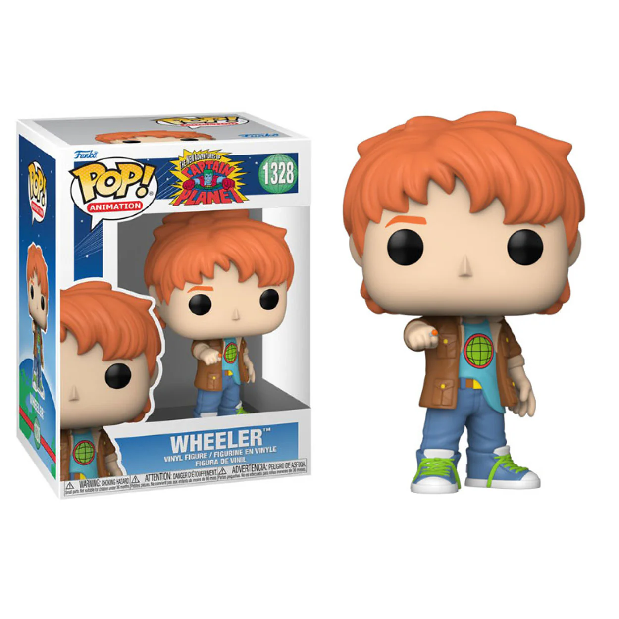 Captain Planet - Wheeler Pop! Vinyl - Image 3