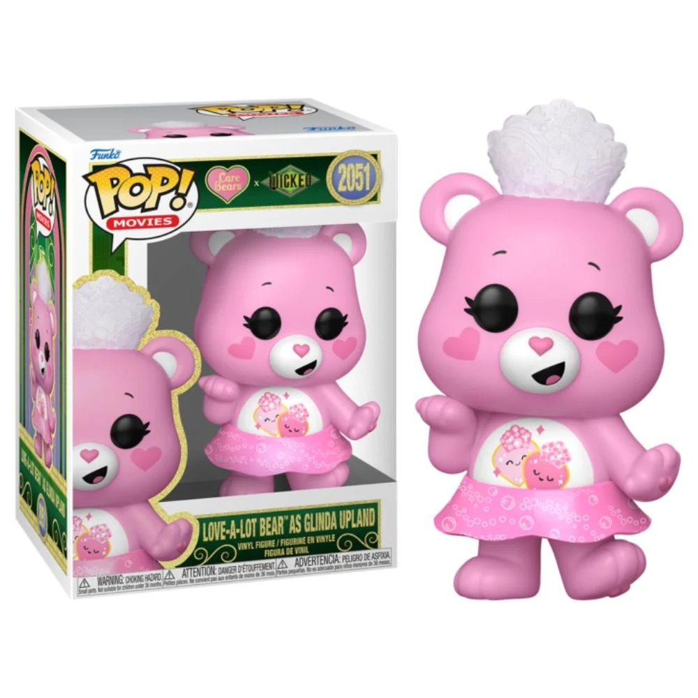 Care Bears x Wicked - Love-A-Lot Bear as Glinda Upland Pop! Vinyl - Image 3