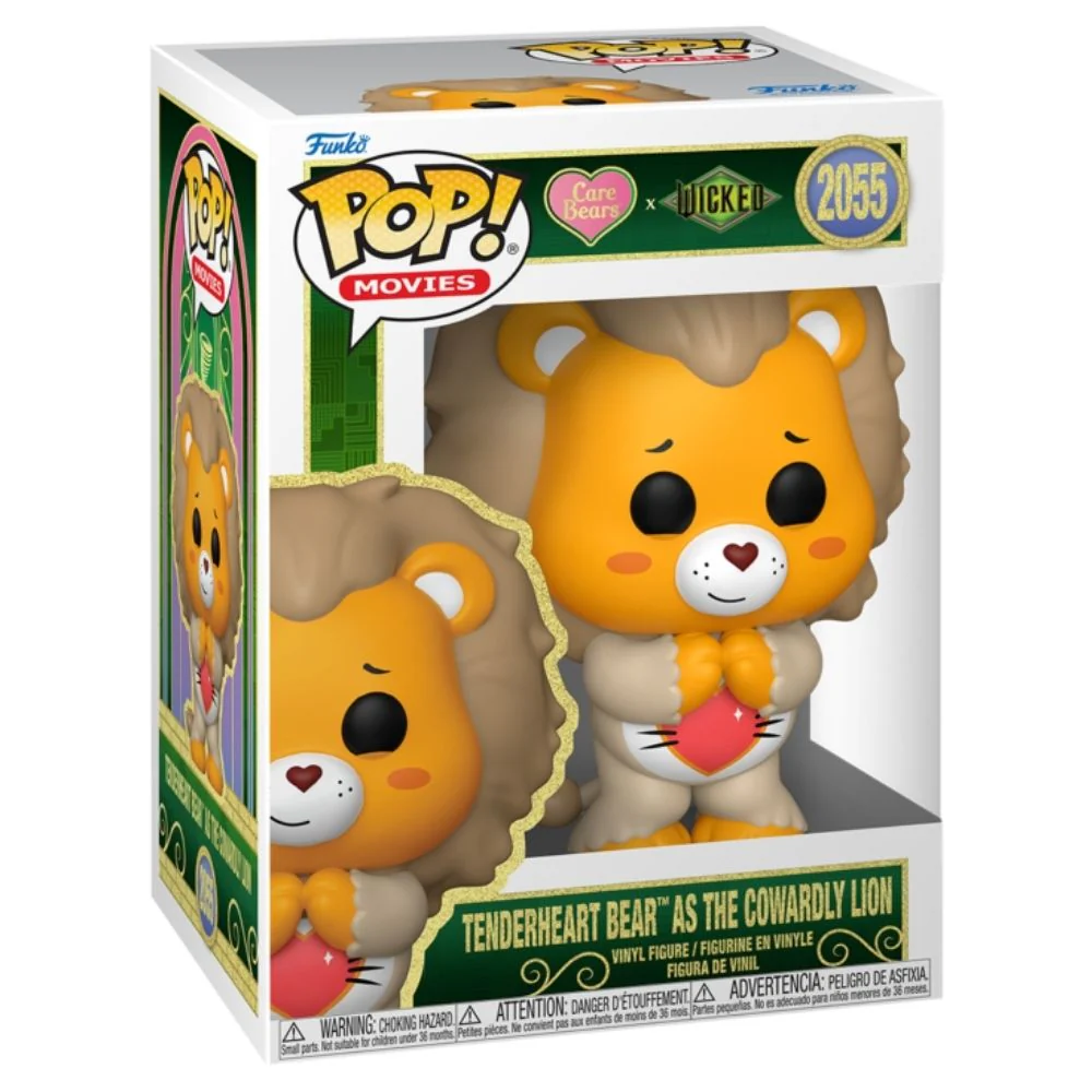 Care Bears x Wicked - Tenderheart Bear as The Cowardly Lion Pop! Vinyl - Image 2
