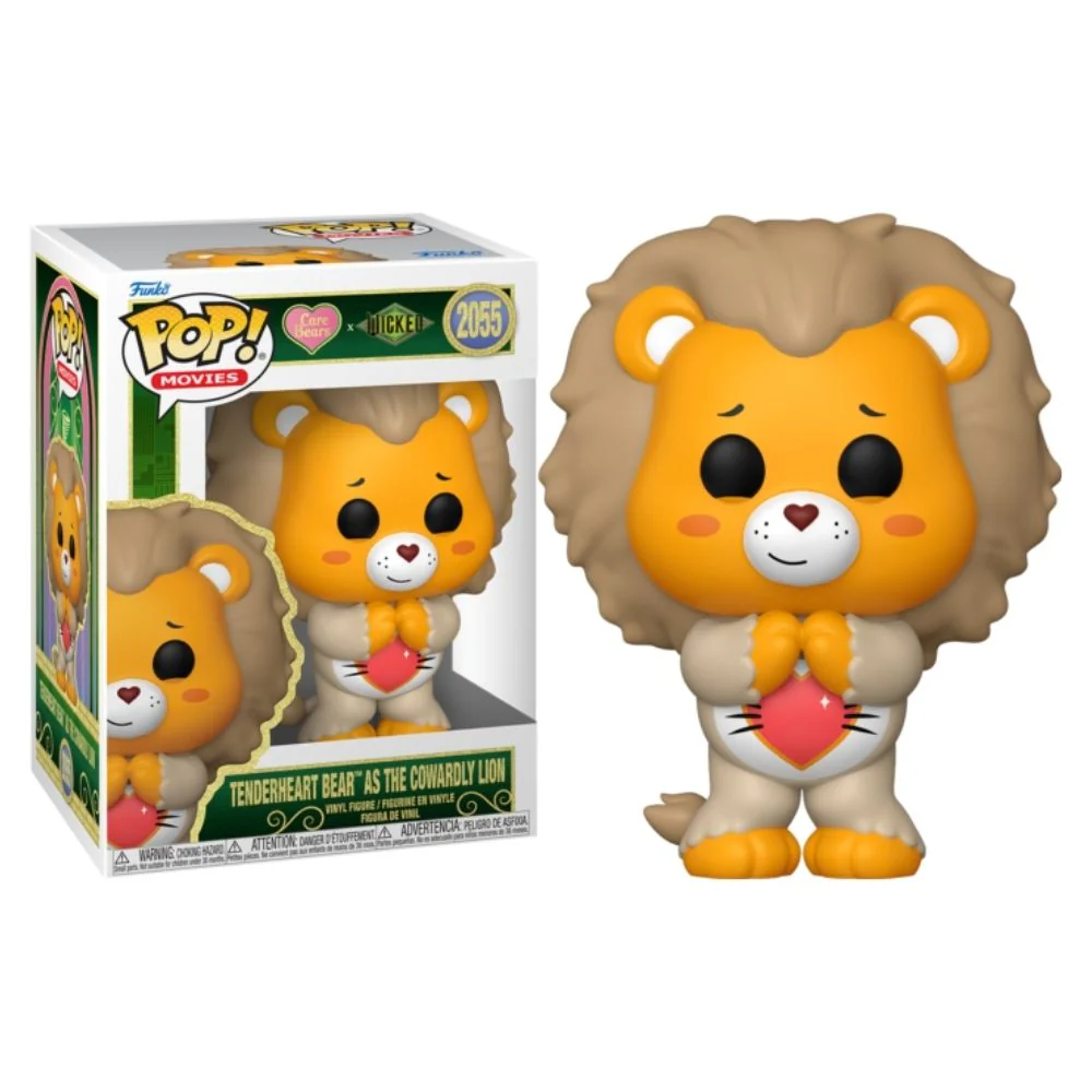Care Bears x Wicked - Tenderheart Bear as The Cowardly Lion Pop! Vinyl - Image 3