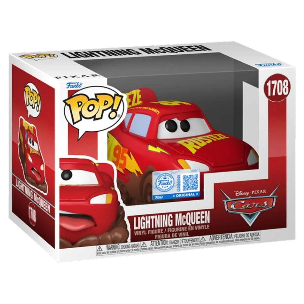 Cars - Lightning McQueen (Powerslide) Pop! Vinyl - Image 2