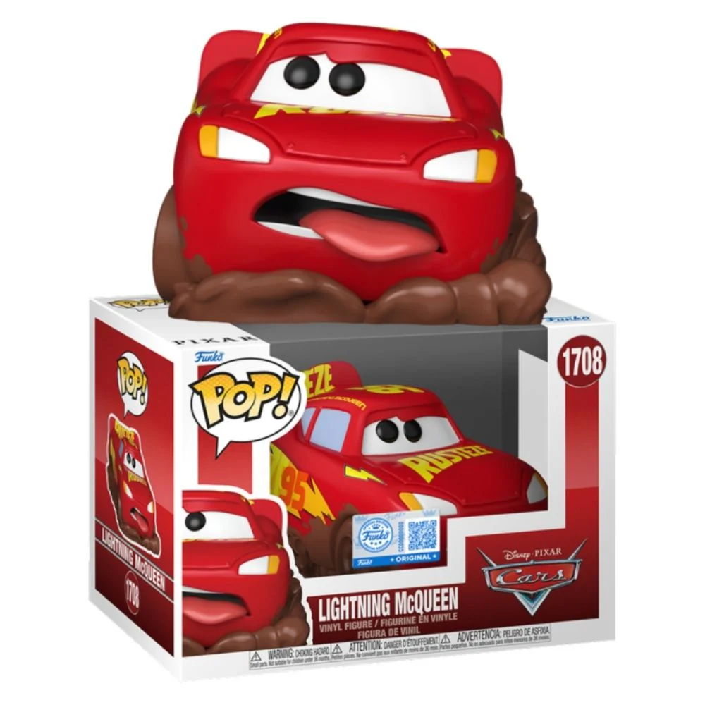 Cars - Lightning McQueen (Powerslide) Pop! Vinyl - Image 3