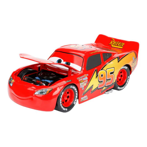 Cars - Lightning McQueen without Tire Rack 1:24 Scale - Image 8