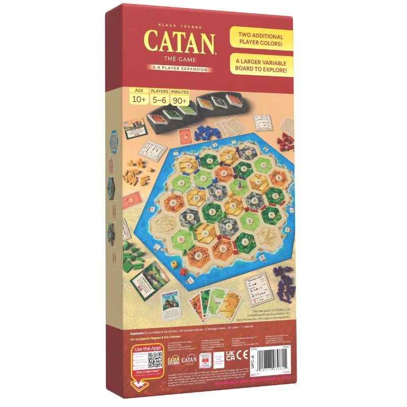 CATAN (6th Edition) - The Game 5-6 Player Expansion - Image 2