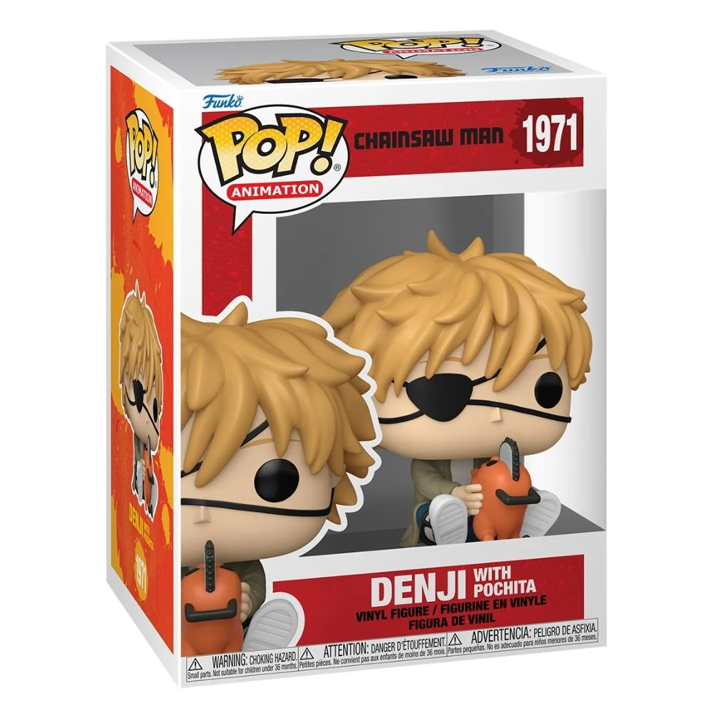 Chainsaw Man - Denji & Pochita Pop! Vinyl - Image 2