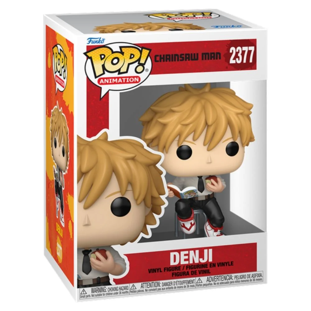Chainsaw Man - Denji Reading Pop! Vinyl - Image 2