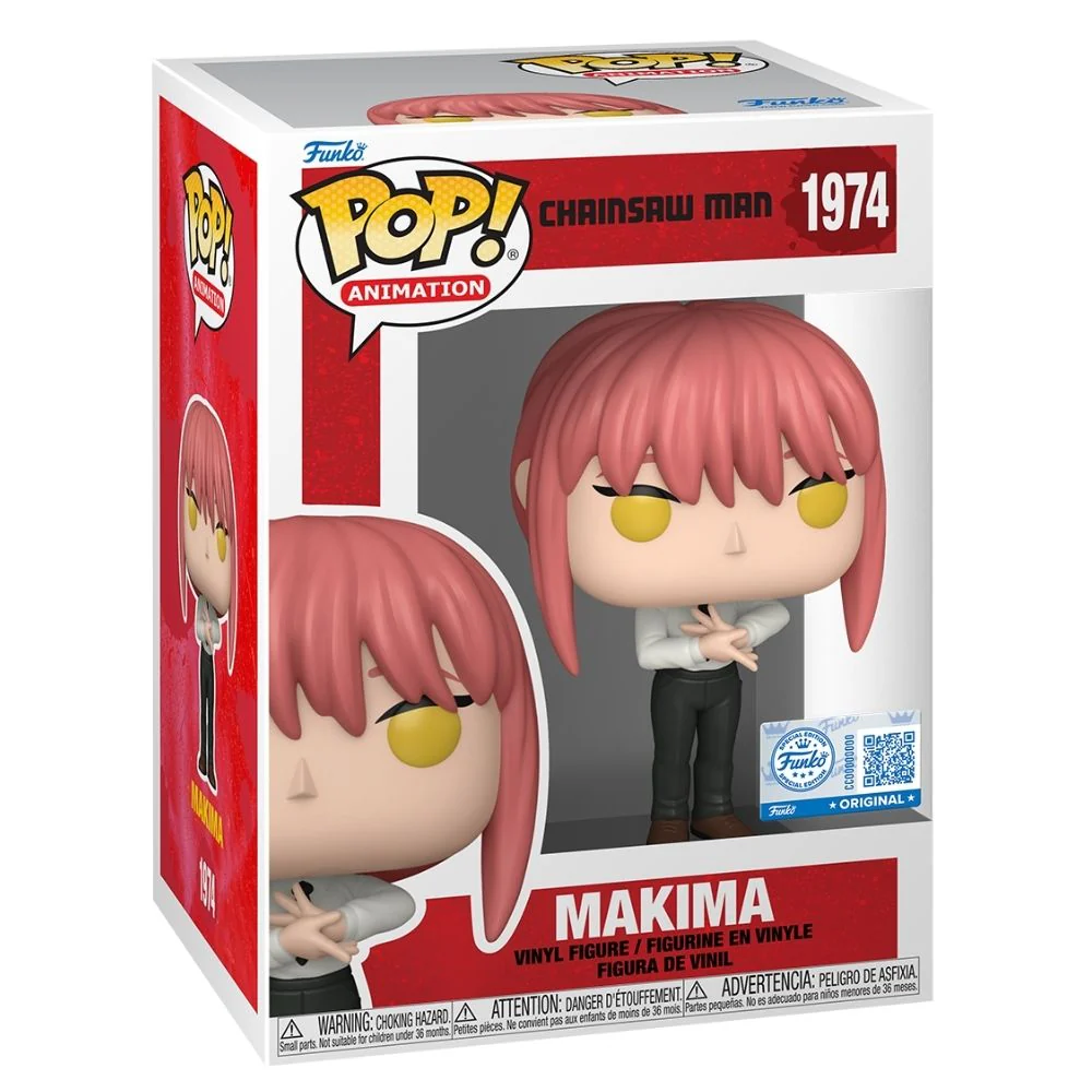 Chainsaw Man - Makima (Hand Sign) US Exclusive Pop! Vinyl - Image 2