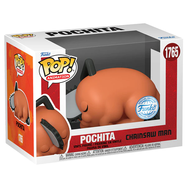 Chainsaw Man - Pochita Sleeping US Exclusive Pop! Vinyl - Image 2