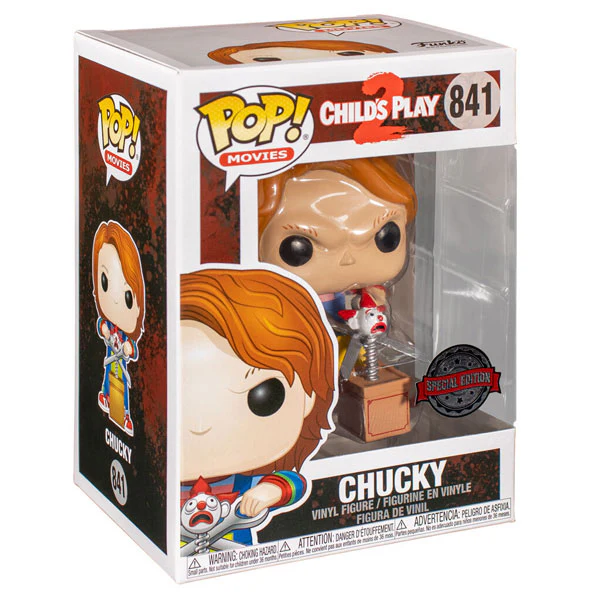 Childs Play 2 - Chucky with Buddy & Scissors US Exclusive Pop! Vinyl - Image 2
