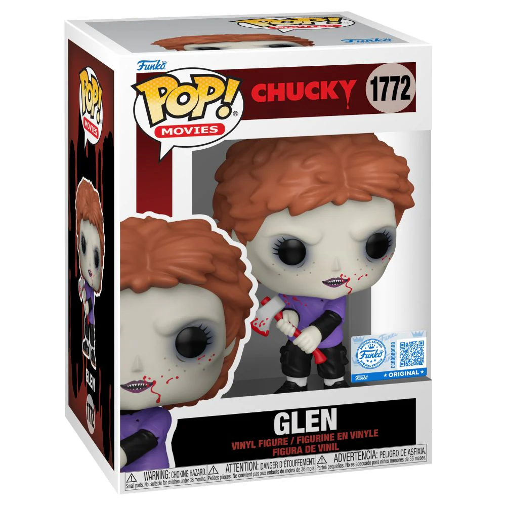 Child's Play 5 - Glen (with Axe) US Exclusive Pop! Vinyl - Image 2