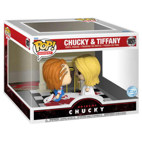 Bride of Chucky - Chucky &amp; Tiffany US Exclusive Pop! Moment - Image 2