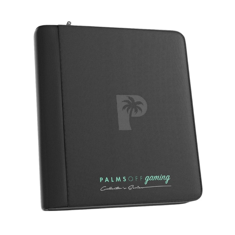 Collector's Series Top Loader Zip Binder - 4 Pocket - Black
