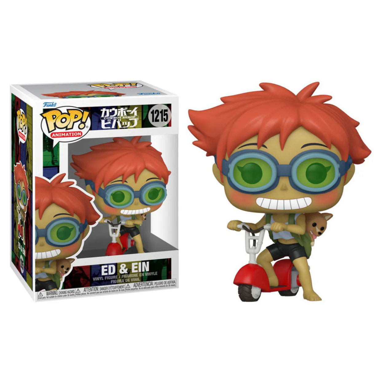 Cowboy Bebop - Ed & Ein Scooter Pop! Vinyl - Image 3
