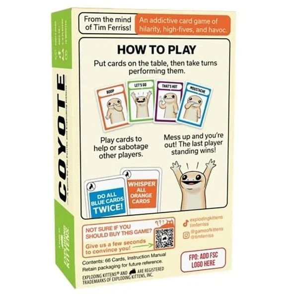 Coyote (By Exploding Kittens) - Image 2