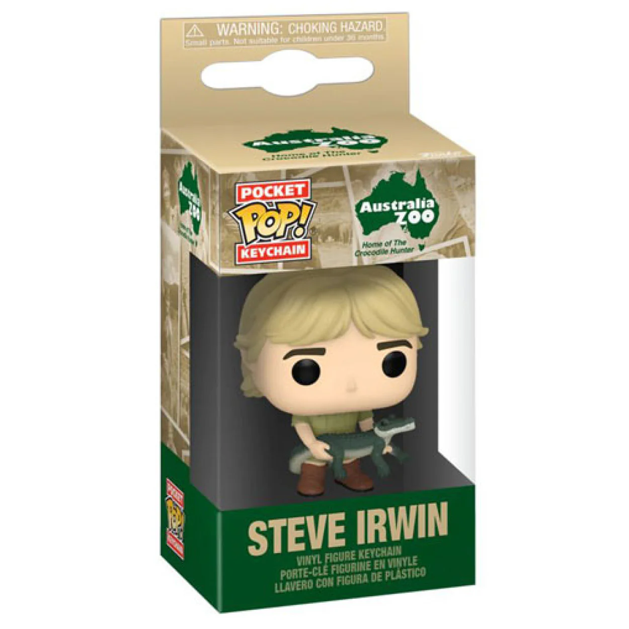 Crocodile Hunter - Steve Irwin Pop! Keychain - Image 2