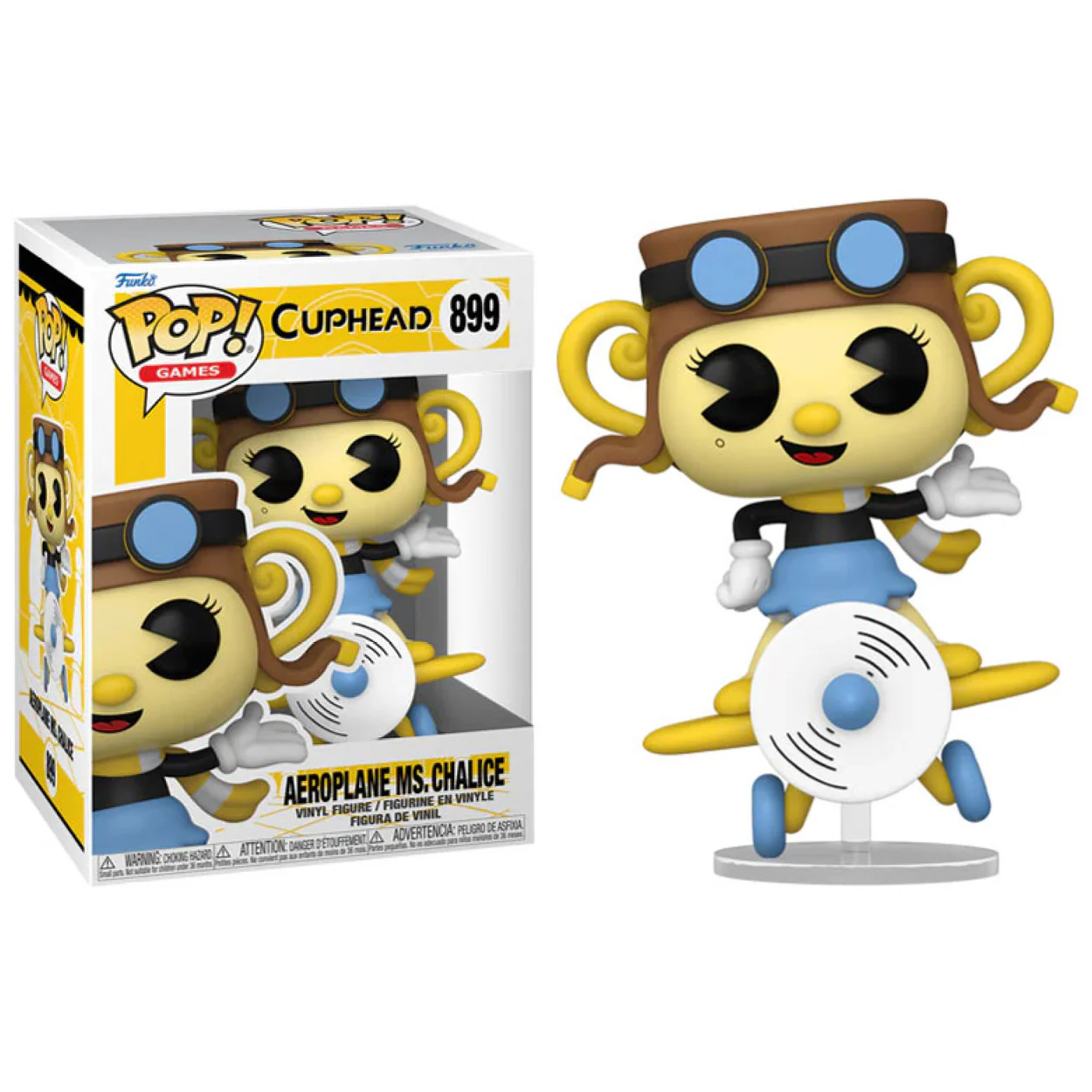 Cuphead - Aeroplane Chalice Pop! Vinyl - Image 3