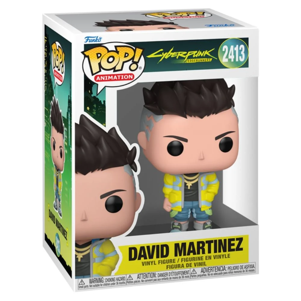 Cyberpunk: Edgerunners - David Martinez Pop! Vinyl - Image 2