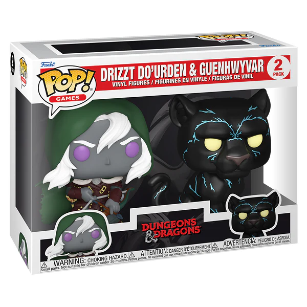 Dungeons & Dragons - Drizzt Do’Urden & Guenhwyvar Pop! Vinyl 2 Pack - Image 2