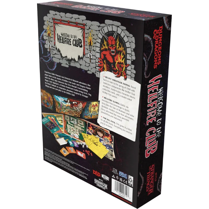 D&D Dungeons & Dragons Stranger Things Welcome to the Hellfire Club - Image 2