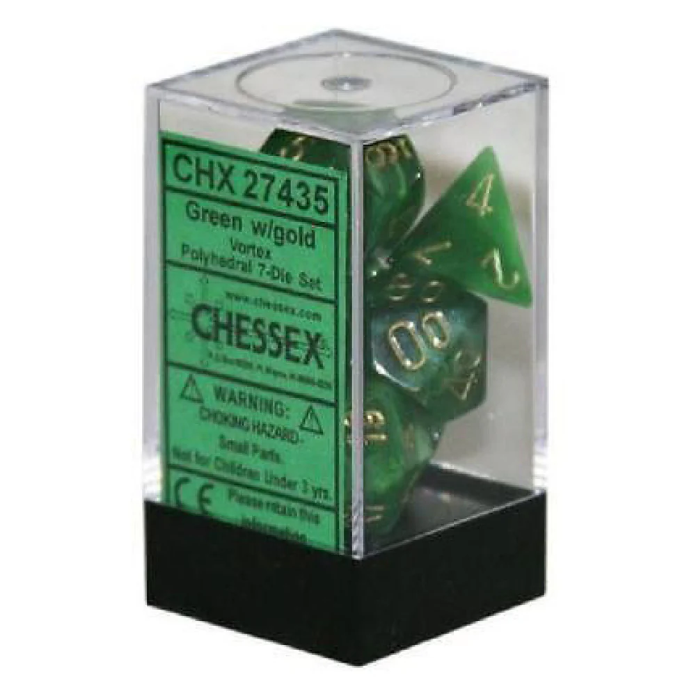 CHX 27435 Vortex Green/gold 7-Die Set - Image 2