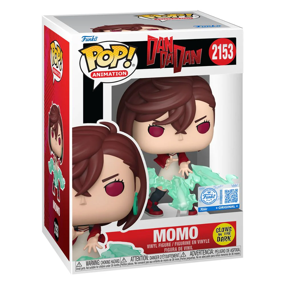 Dan Da Dan - Momo Glow in the Dark US Exclusive Pop! Vinyl - Image 3