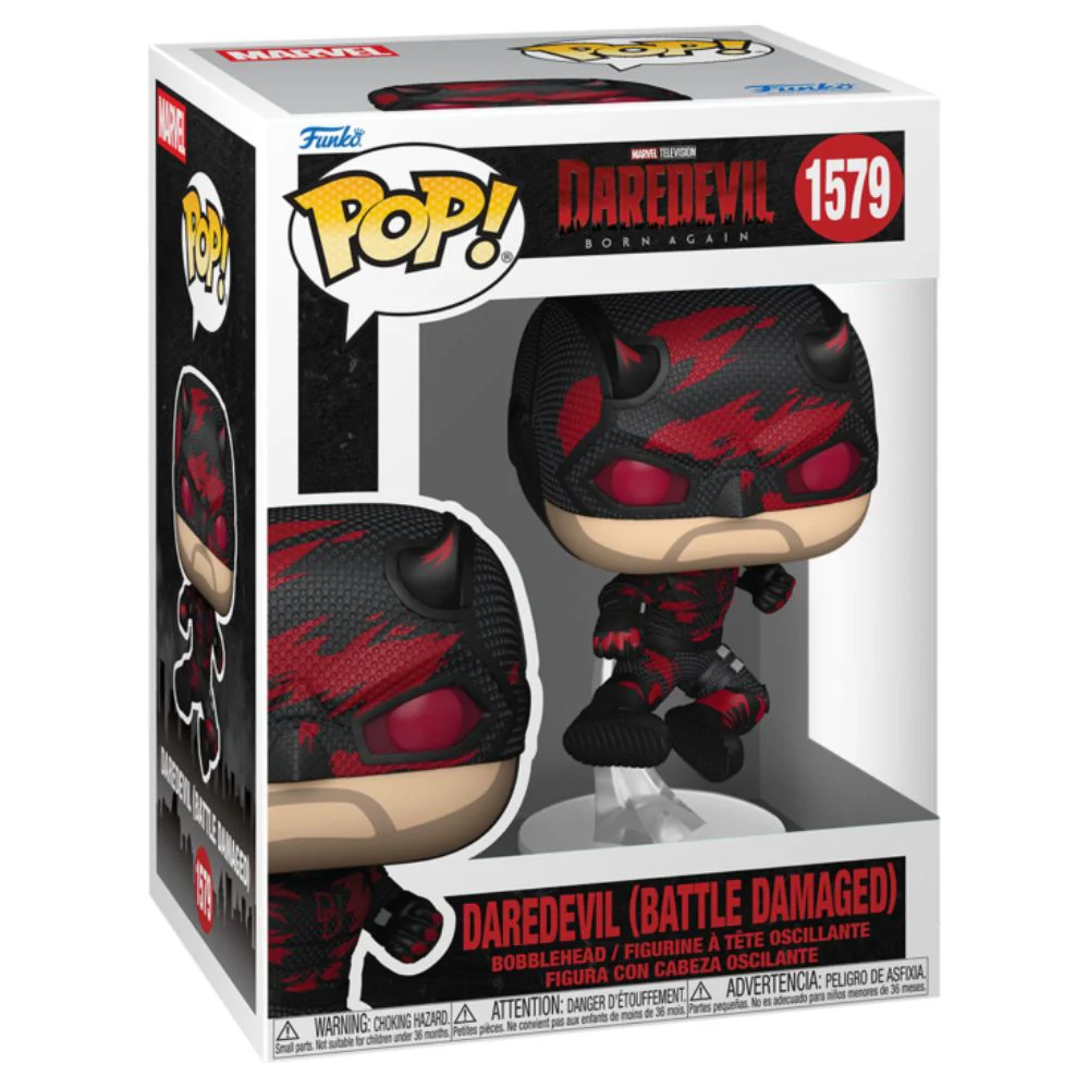 Daredevil: Born Again (2025) - Daredevil (Battle Damaged) Pop! Vinyl - Image 2