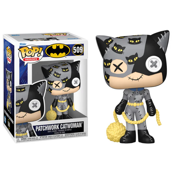 DC Comics - Catwoman Patchwork Pop! Vinyl - Image 3