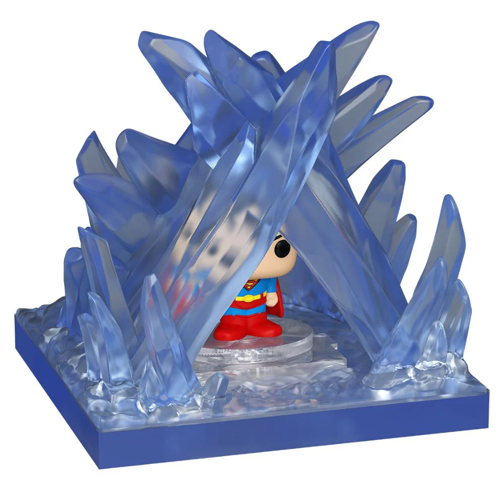 DC Comics - Superman & The Fortress of Solitude Bitty Pop! Town Vinyl - Image 3