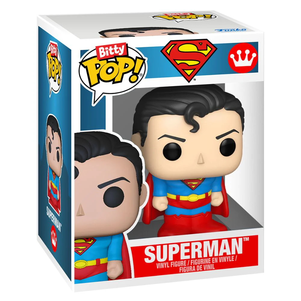 DC Comics - Superman & The Fortress of Solitude Bitty Pop! Town Vinyl - Image 4