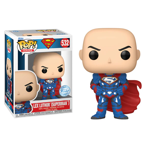 DC Comics - Lex Luthor as Superman US Exclusive Pop! Vinyl - Image 3