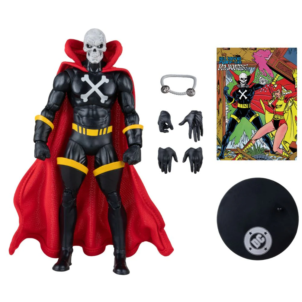 DC Comics -  Mr Bones (Infinity Inc #16) Gold Label 7 Inch Action Figure - Image 5
