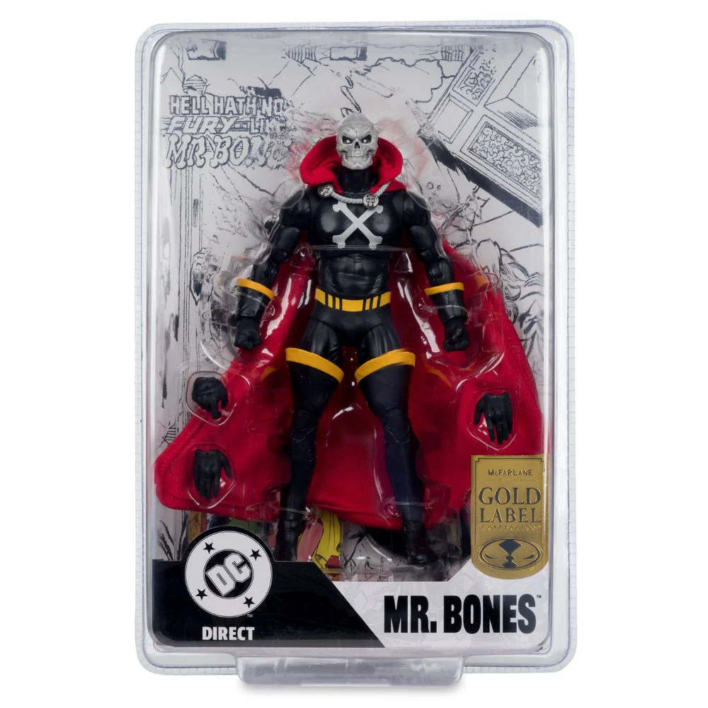 DC Comics -  Mr Bones (Infinity Inc #16) Gold Label 7 Inch Action Figure - Image 7