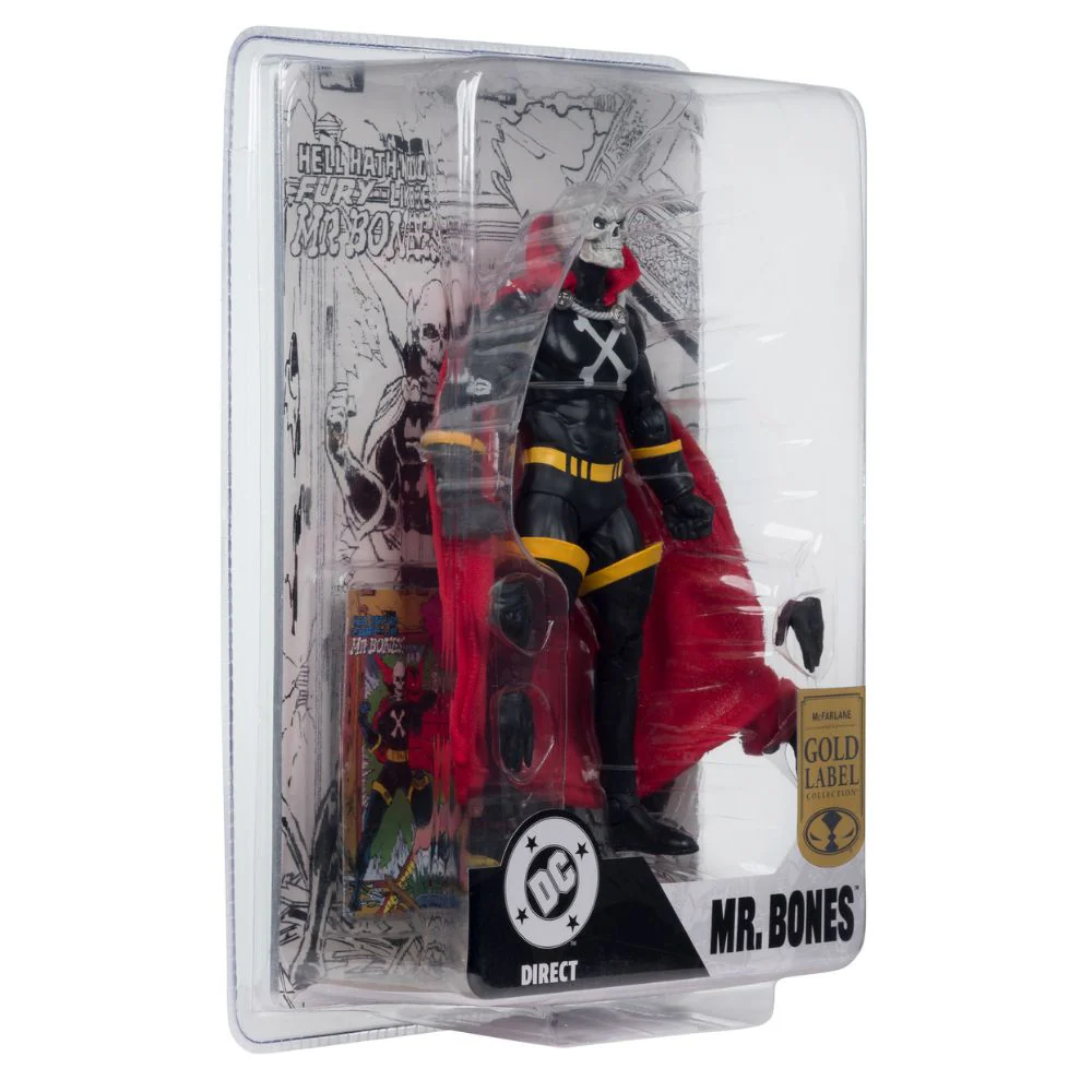 DC Comics -  Mr Bones (Infinity Inc #16) Gold Label 7 Inch Action Figure - Image 8