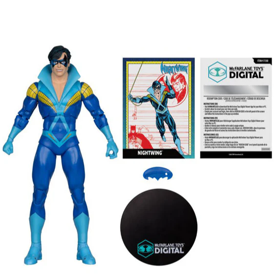 DC Comics - Nightwing (Silver Age) 7 Inch McFarlane Action Figure - Image 6