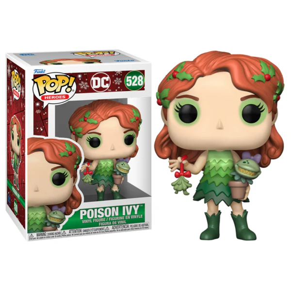 DC Comics - Poison Ivy with Mistletoe Holiday Pop! Vinyl - Image 3