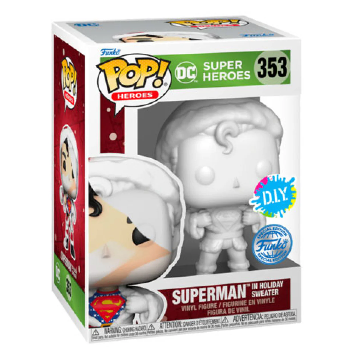 DC Comics - Superman Holiday DIY US Exclusive Pop! Vinyl - Image 2
