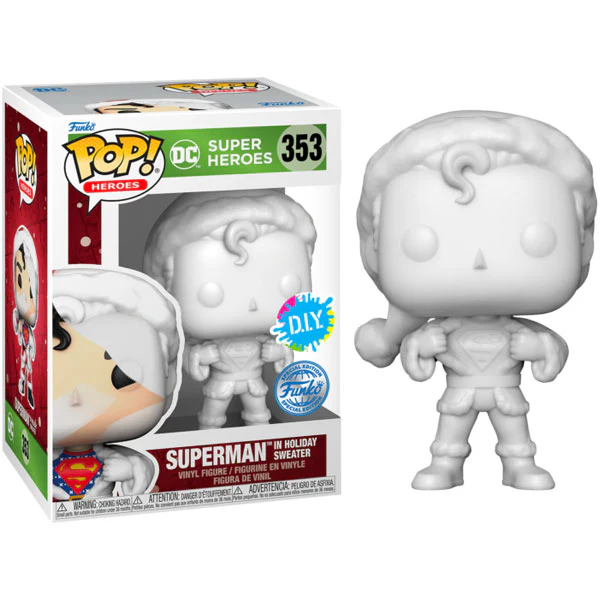 DC Comics - Superman Holiday DIY US Exclusive Pop! Vinyl - Image 3
