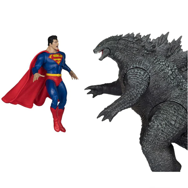 DC - Justice League Monsterverse: Superman Vs Godzilla McFarlane Action Figure 2 Pack - Image 5