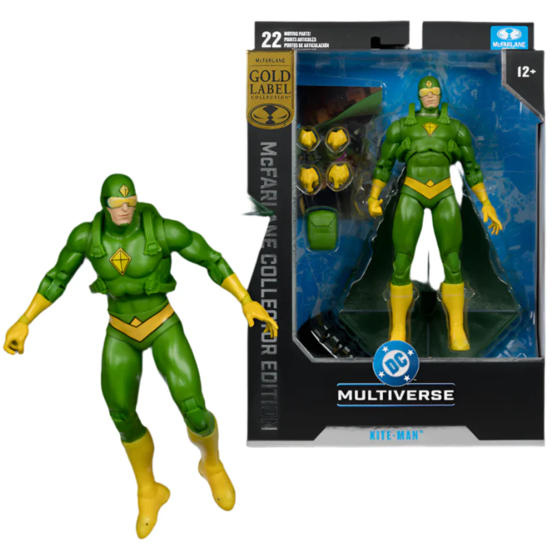 DC - Kite Man Collector Edition McFarlane 7 Inch Action Figure [Gold Label] - Image 3