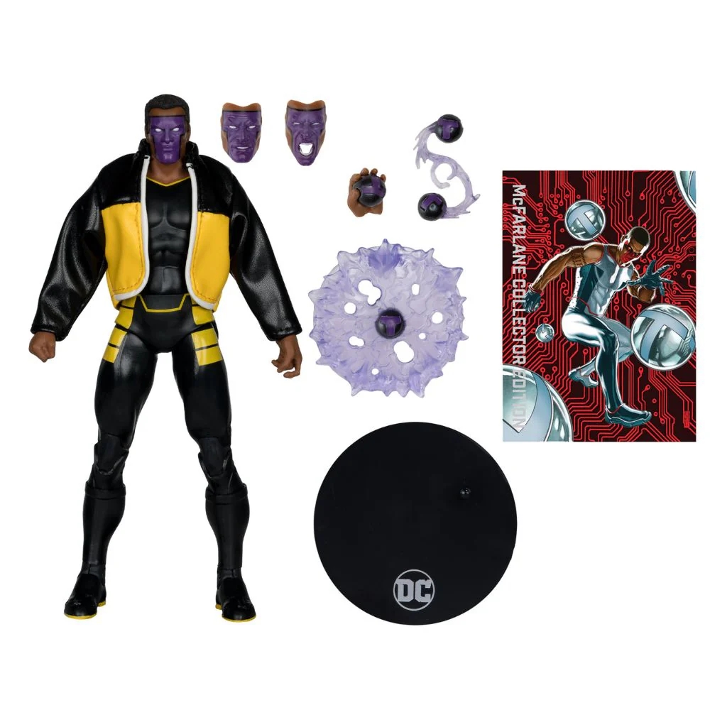 DC - Mr Terrific (JSA) #38 McFarlane Collector Edition 7 Inch Figure [Chase Version] - Image 2