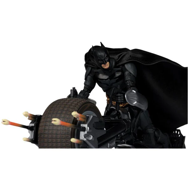 DC Multiverse - Batman The Dark Knight Rises - Batpod With Batman McFarlane - Image 3