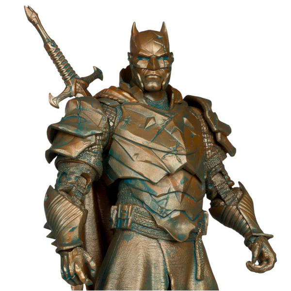DC Multiverse - Batman (Dark Knights of Steel) Patina Gold Label 7 Inch Figure - Image 2