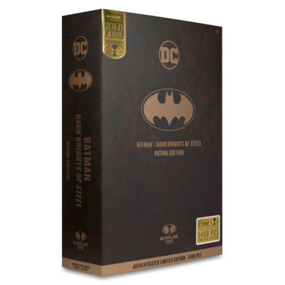DC Multiverse - Batman (Dark Knights of Steel) Patina Gold Label 7 Inch Figure - Image 8