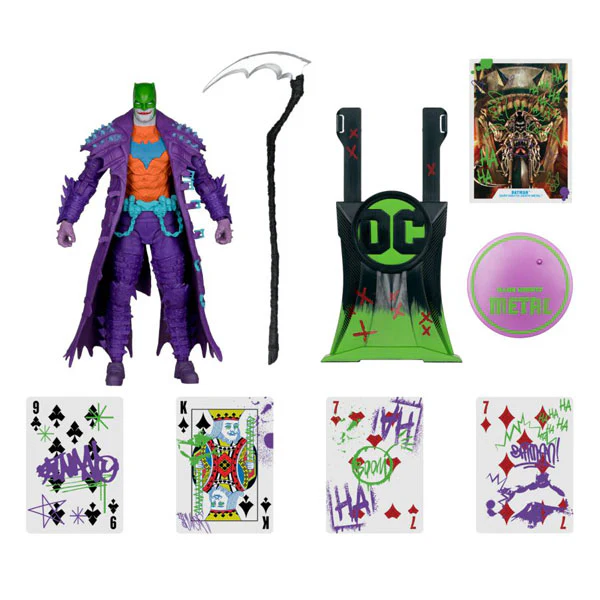 DC Multiverse - Batman (Jokerized) 7 Inch Gold Label Figure - Image 5