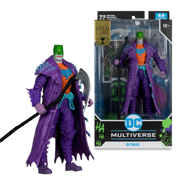 DC Multiverse - Batman (Jokerized) 7 Inch Gold Label Figure - Image 6