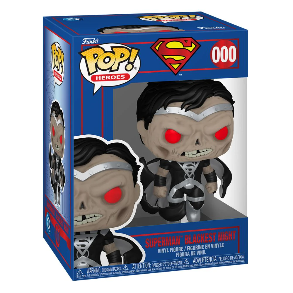 DC: Shield Through the Ages - Superman (Blackest Night) Pop! Vinyl - Image 2